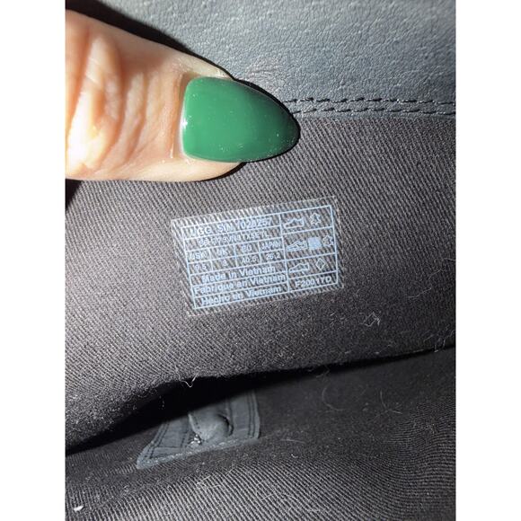 UGG Boots Womens Size 9.5 Black Suede Knee High Riding Zip Tall Boots - Picture 5 of 6